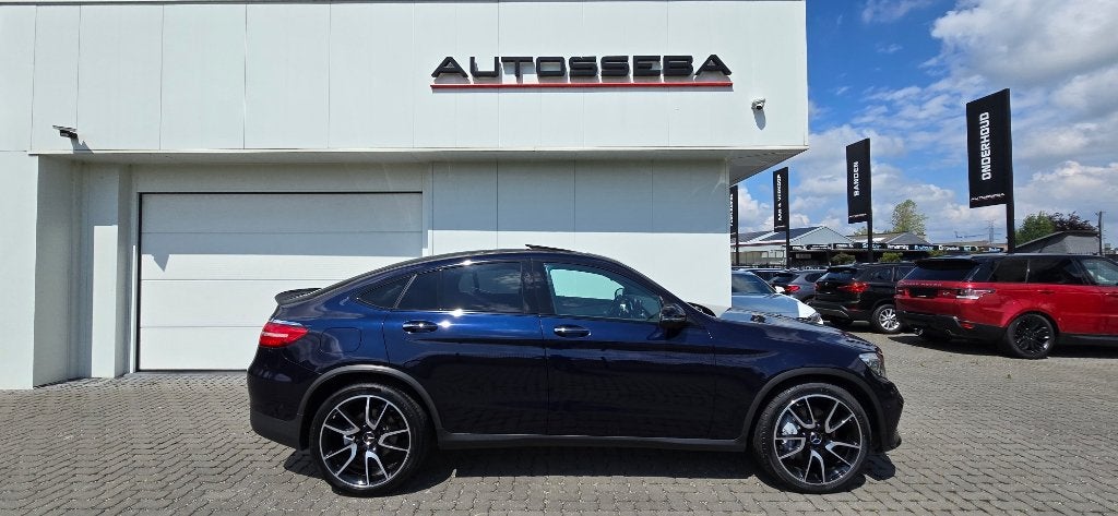 Mercedes GLC 43 AMG Coupé 4-Matic Opendak/Camera/GARANTIE, Automaat, Euro 6, Blauw, 2996 cc