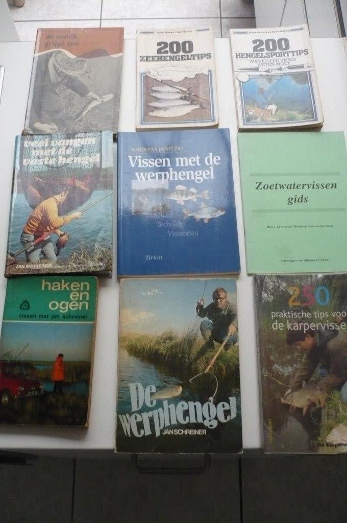 Hengelsport boeken, Ophalen of Verzenden, Gebruikt, Overige typen