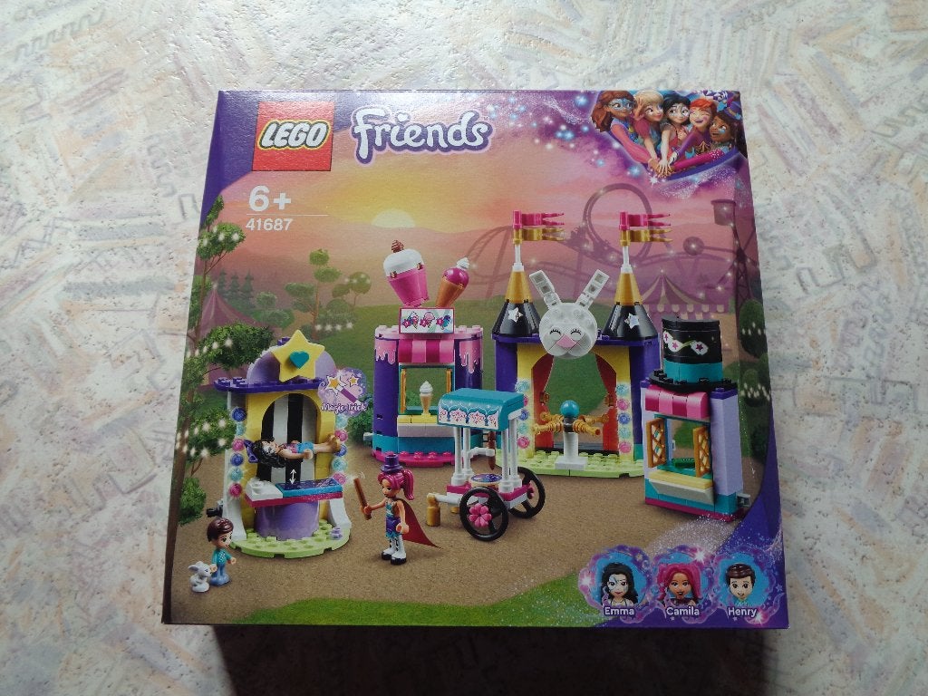 LEGO Friends Magische kermiskraampjes 41687, Lego, Nieuw, Friends, Ophalen of Verzenden