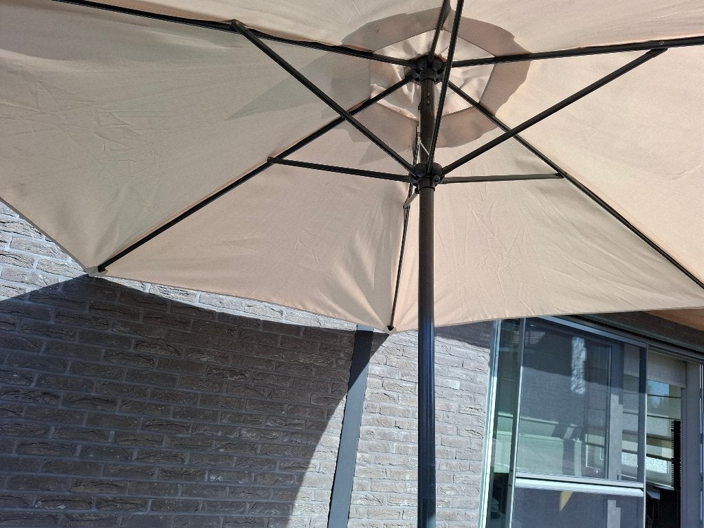 Parrasol, Enlèvement, Comme neuf, 2 à 3 mètres, Parasol sur pied