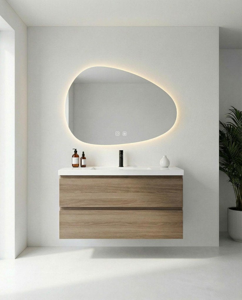 meuble de salle de bain AVEC miroir, garantie de 5 ans !, Bricolage & Construction, Enlèvement, Neuf