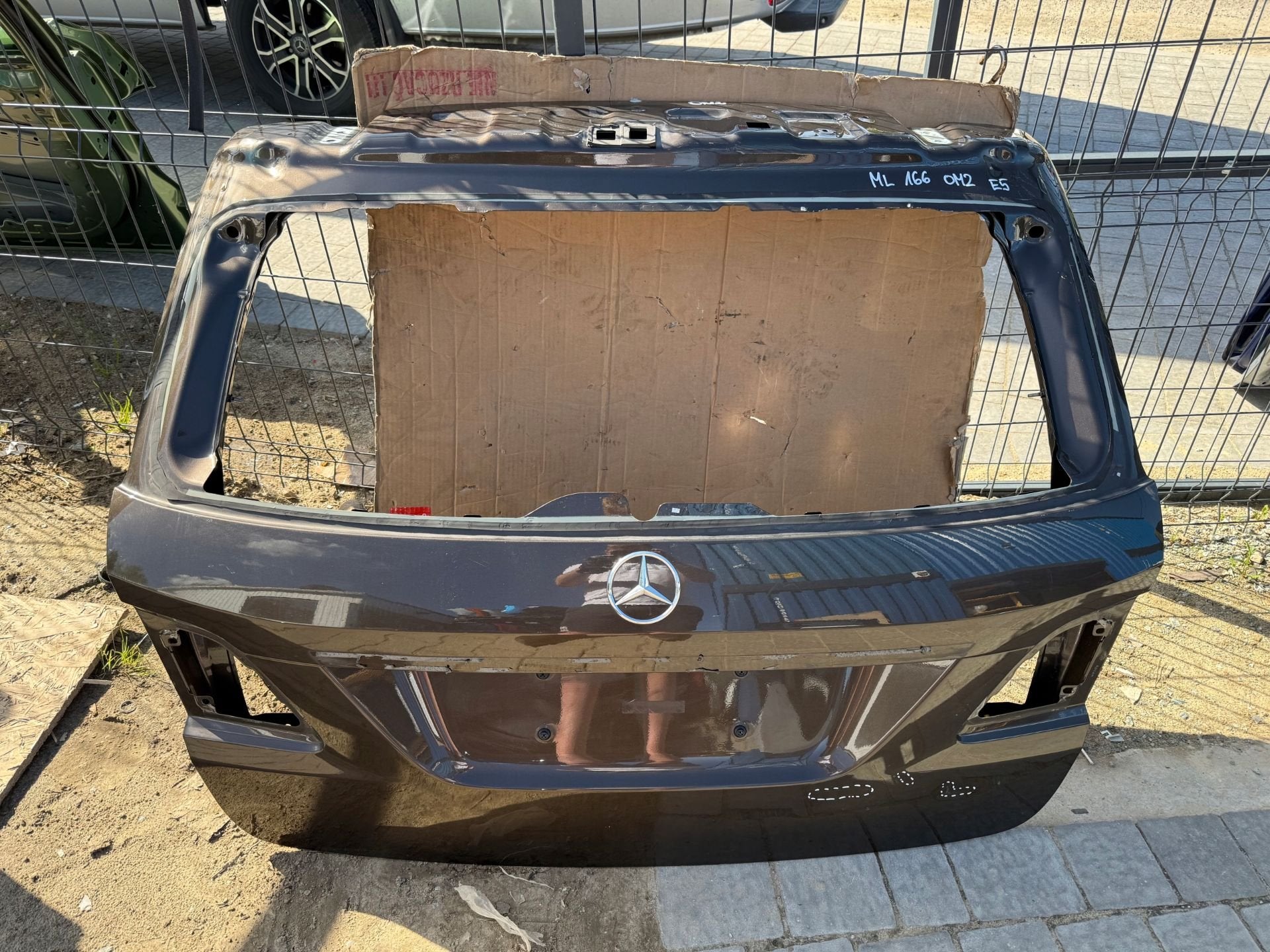 Mercedes ML W166 Achterklep W166, Gebruikt, Mercedes-Benz AG, Deur, Mercedes-Benz