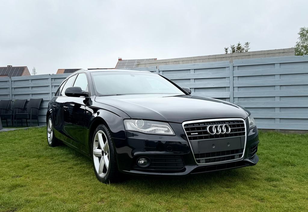 Audi A4 Break 1.8 TFSI Quattro S-Line 2009, Autos, Audi, Particulier, A4, Essence, Euro 5, Break, 5 portes, Boîte manuelle, Noir