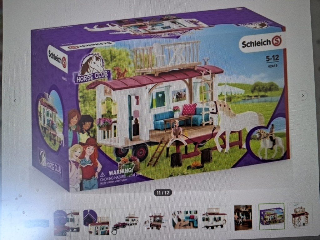 Schleich Caravan voor de geheime ontmoetingen, Ophalen, Gebruikt, Jongen of Meisje