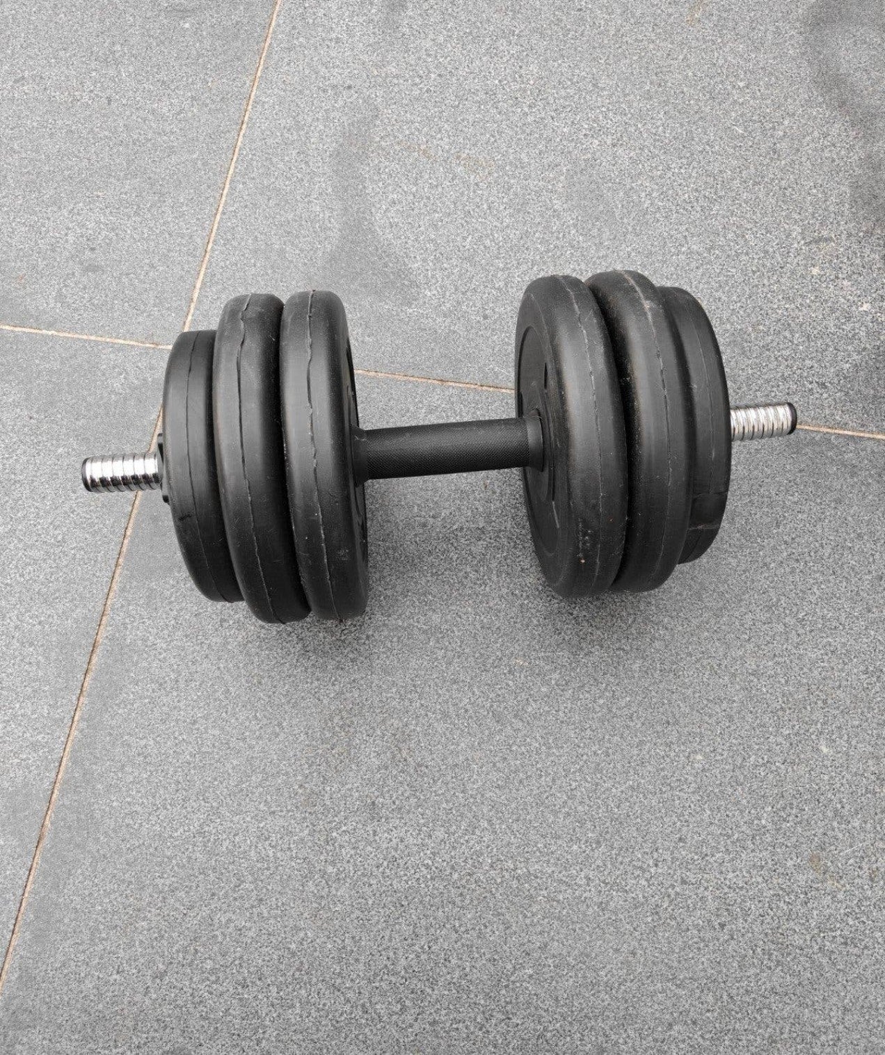 Dumbbell met 9,50 kg aan gewicht goede staat, Ophalen, Gebruikt, Benen, Dumbbell