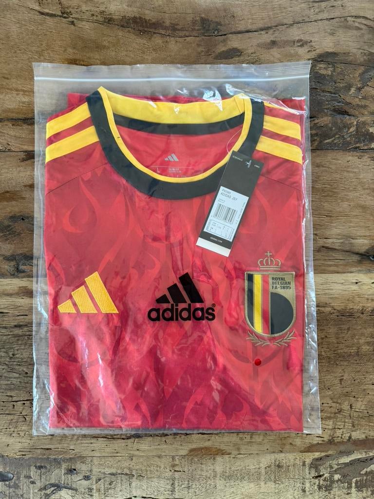 WK shirt Belgie, Maat L, Ophalen of Verzenden, Nieuw, Shirt