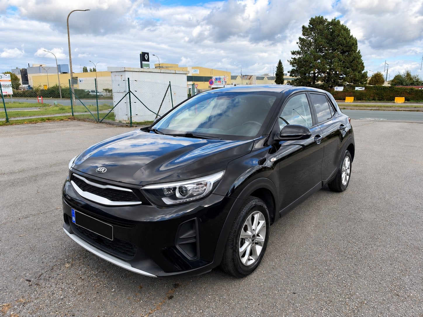 Kia Stonic 1.2 essence 84CV, Auto's, Voorwielaandrijving, Stof, Zwart, Handgeschakeld