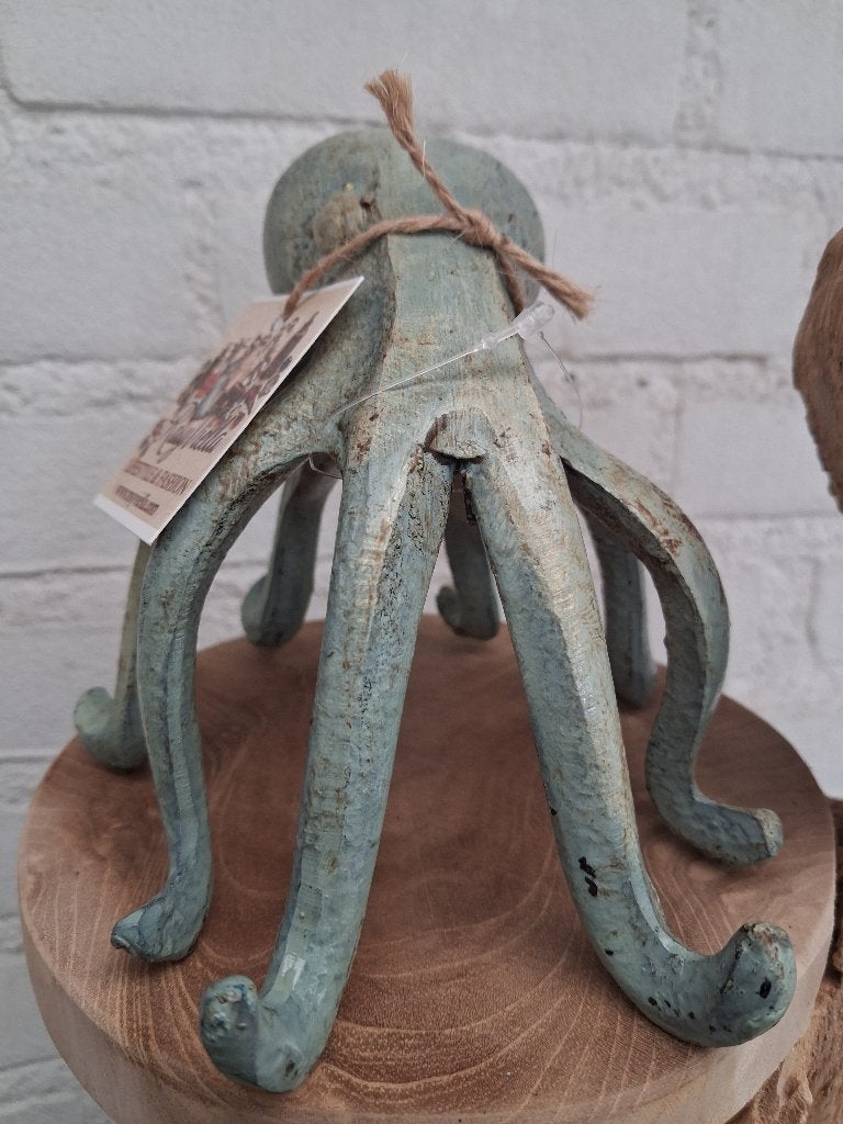 Poulpe en fer, or, turquoise, Collections, Envoi, Neuf