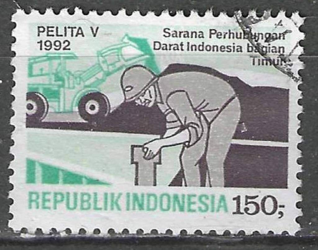 Indonesie 1992 - Yvert 1286 - 5de Vijfjarenplan (ST), Postzegels en Munten, Verzenden, Gestempeld