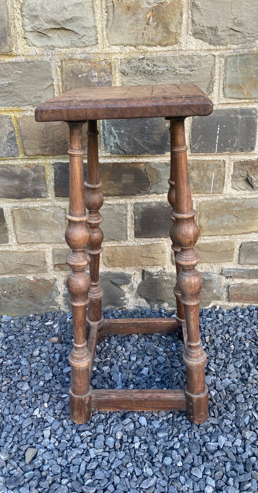 Ancien tabouret ou porte plantes, Enlèvement, Comme neuf