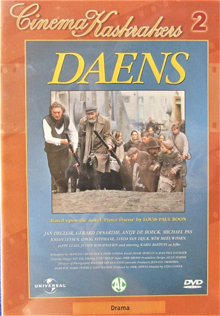 DVD VLAAMSE KLASSIEKERS- DRAMA- DAENS (JAN DECLEIR e.a), CD & DVD, Enlèvement ou Envoi, Français, Comme neuf, Comédie