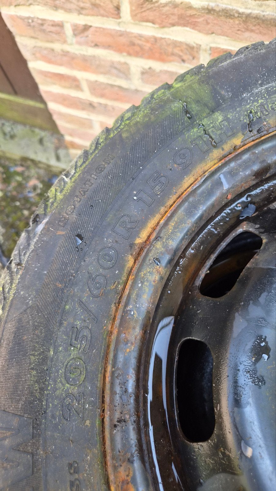 Stalen velgen en banden Volvo 850V70 classic, Auto-onderdelen, Ophalen, Band(en)