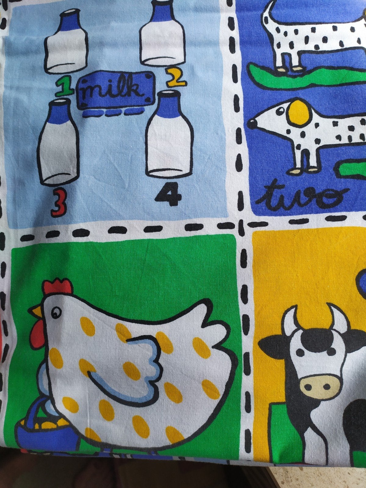 kinderdekbedhoes met kussensloop Romanette, Kinderen en Baby's, Ophalen of Verzenden, Dekbedovertrek, Instopstrook