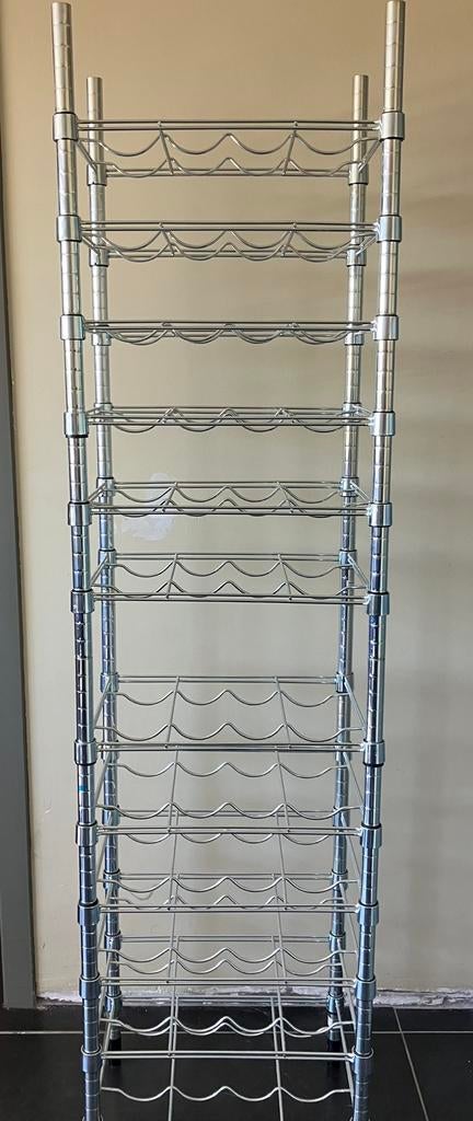 Wijnfles rekken, Huis en Inrichting, Woonaccessoires | Wijnrekken, Ophalen, Zo goed als nieuw, 75 cm of meer