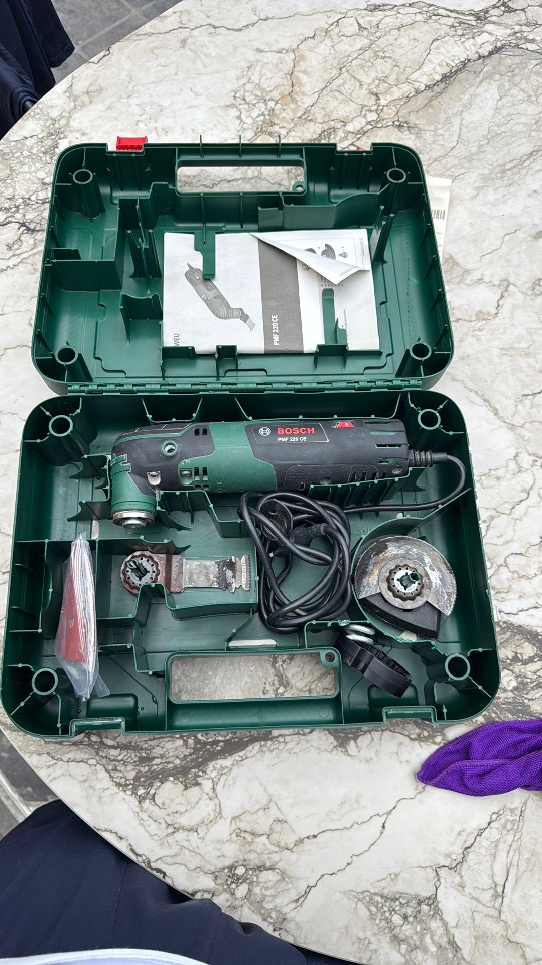 Bosch zaag/slijp pmf 220 ce, Ophalen, Zo goed als nieuw