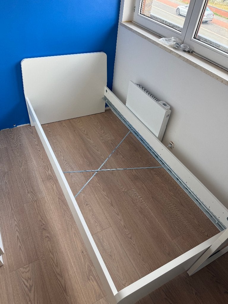 Cadre de lit 90x200 Askvoll IKEA, 90 cm, Enlèvement, IKEA ASKVOLL, 200 cm