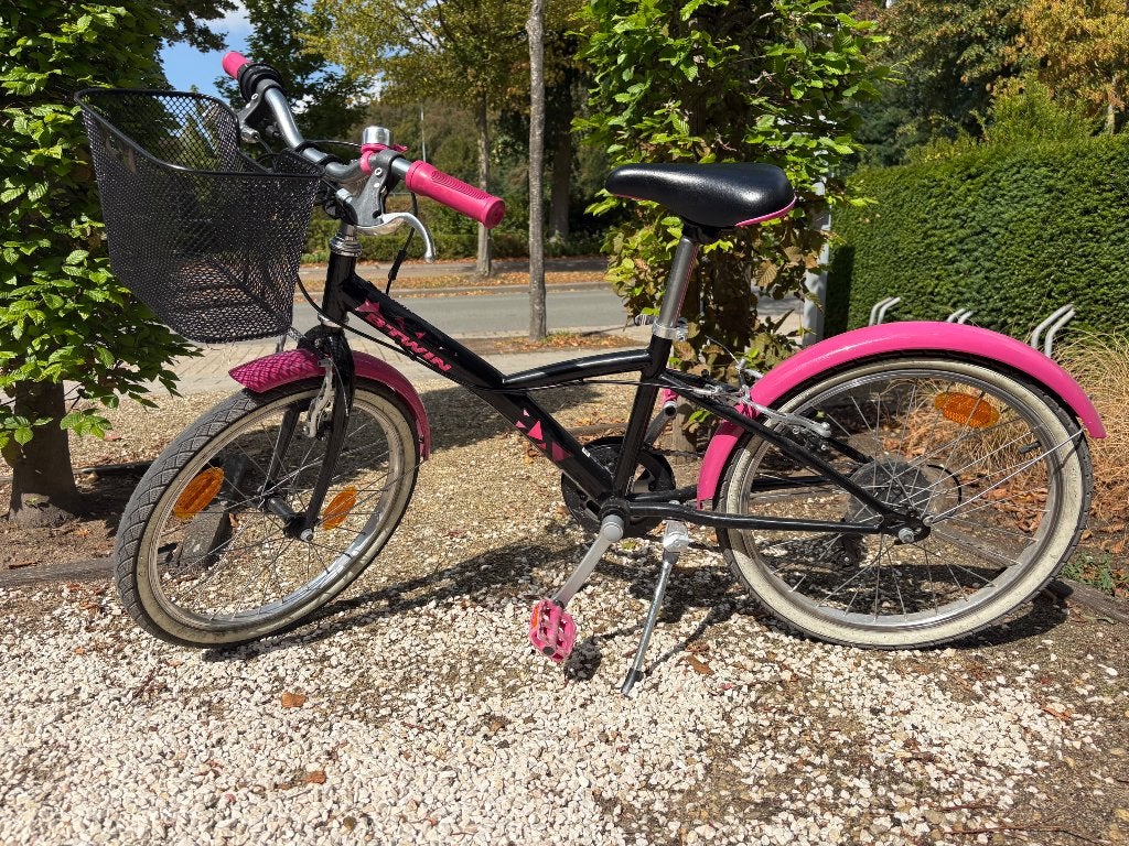 Meisjesfiets 20 inch, Ophalen, Zo goed als nieuw, Btwin Decathlon, Handrem