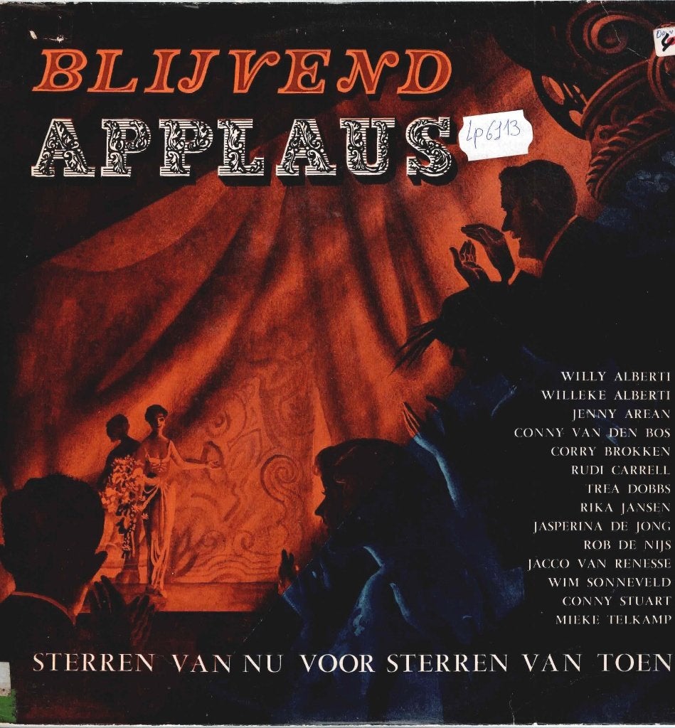 Vinyle, LP, Lasting Applause - Today's Stars For..., Enlèvement ou Envoi, Autres formats