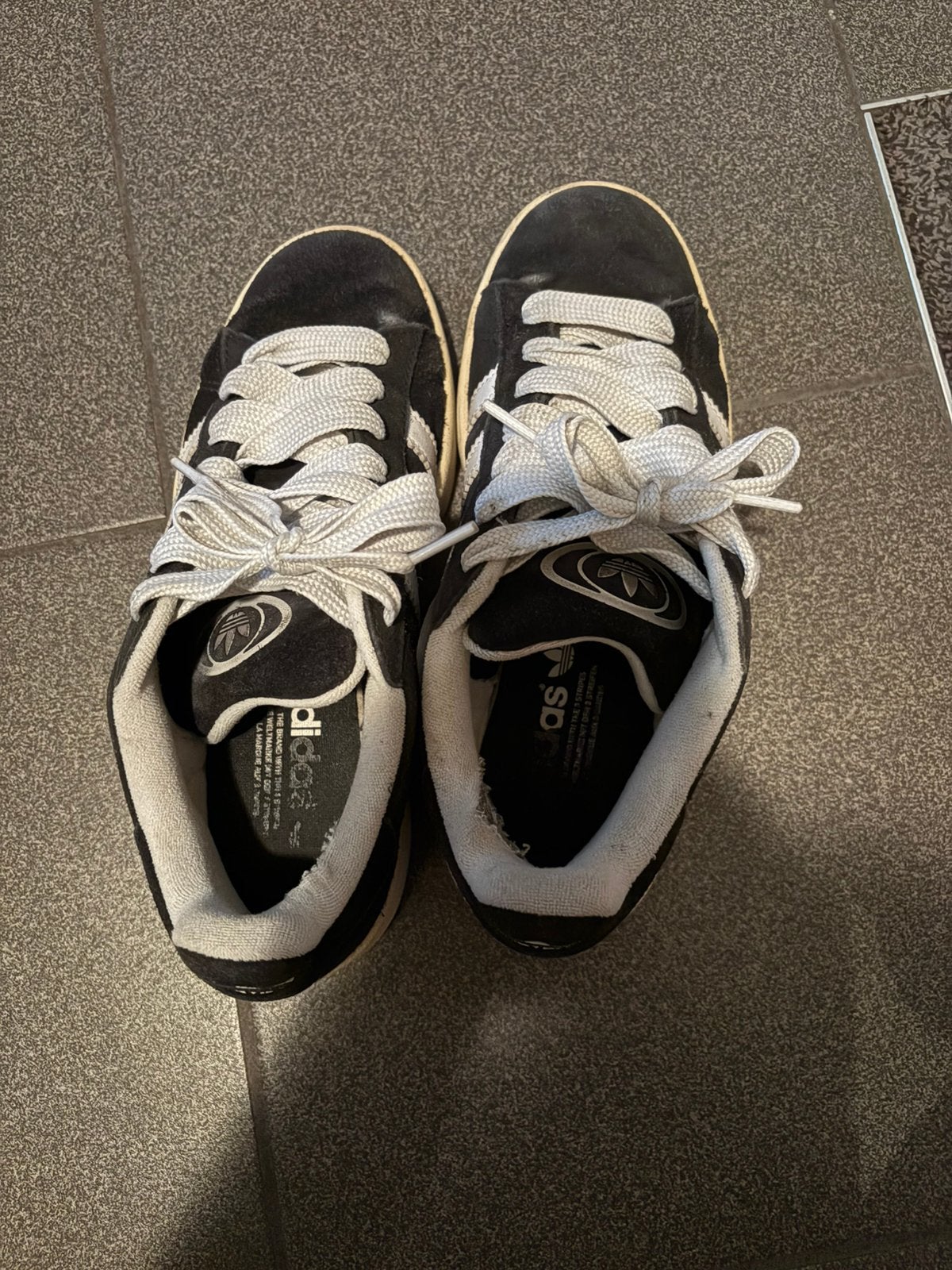 Adidas campus 00s dames, Zwart, Ophalen of Verzenden, Zo goed als nieuw, Sneakers