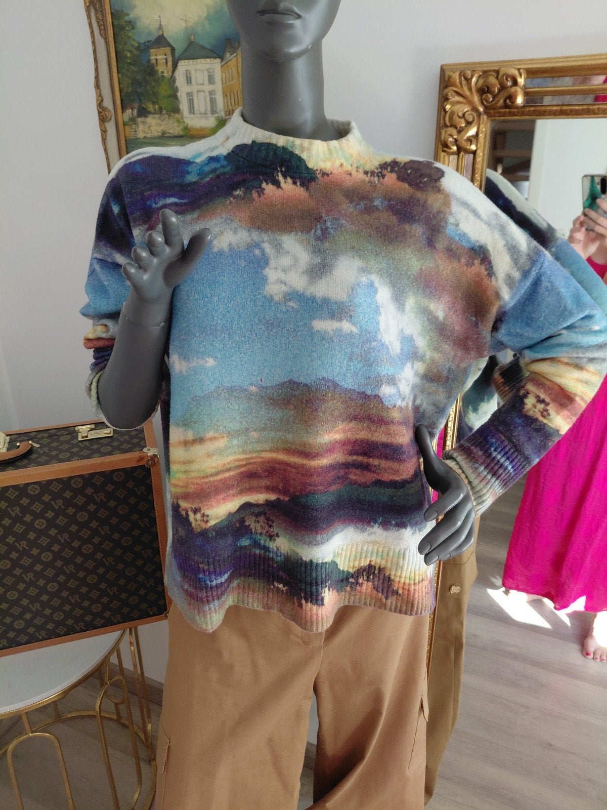 Caroline biss trui m42 oversized, past voor m44, Ophalen of Verzenden, Zo goed als nieuw