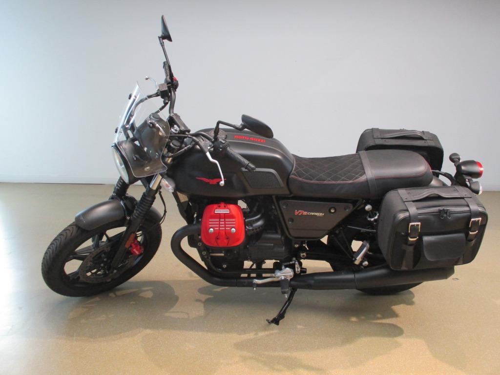 Moto Guzzi V7 Carbon - Limited Edition - 12 maanden garantie, Motos, Motos | Moto Guzzi, Entreprise, Plus de 35 kW, 2 cylindres