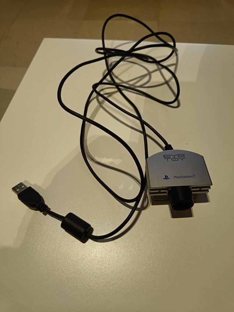 Eye toy playstation2 camera, Ophalen of Verzenden, Zo goed als nieuw, Zilver, Zonder controller