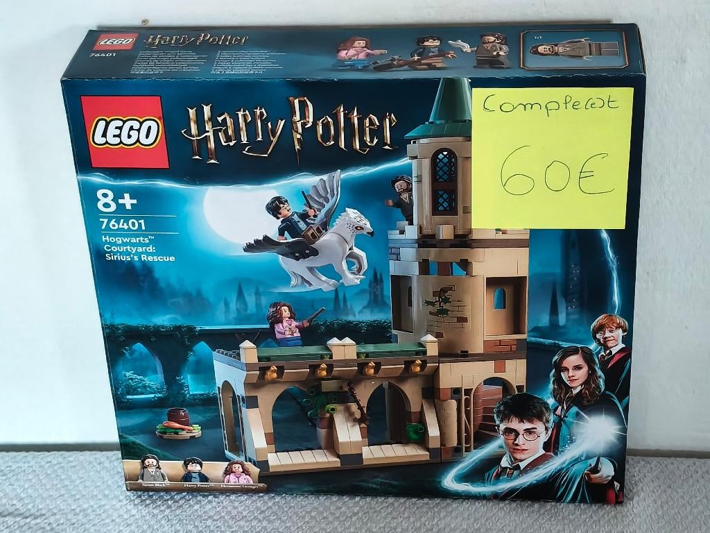 Lego Harry Potter 76401 Binnenplaats van Zweinstein, Ophalen of Verzenden, Gebruikt, Lego