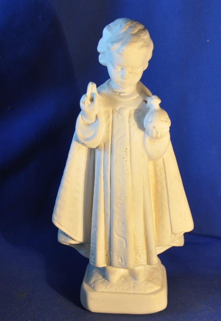 jesus de prague en platre tête recollée, Enlèvement ou Envoi