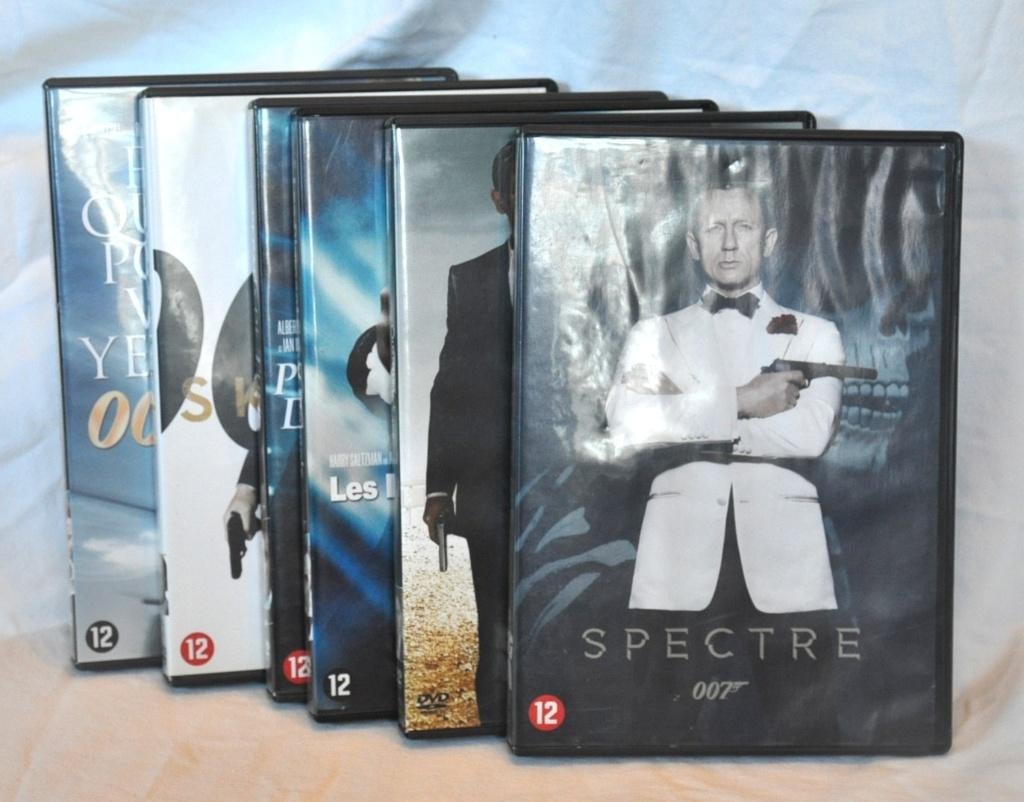 lot de 6 dvd film de James bond (x20442) CJ, Enlèvement ou Envoi, Utilisé