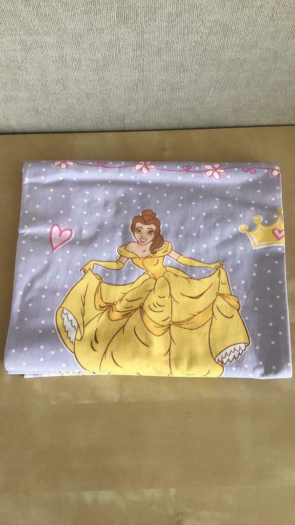 Housse de couette 1 personne Disney Belle, Gebruikt, Dekbedovertrek