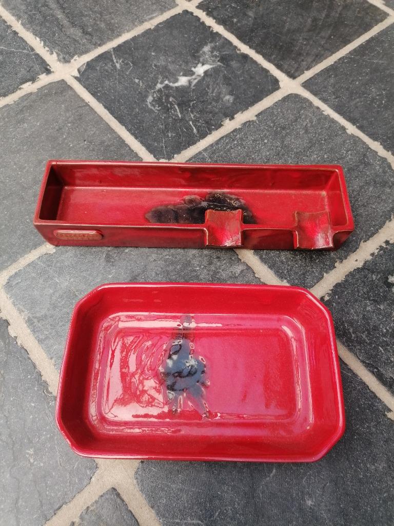 zware vintage asbak en schaal, Ophalen