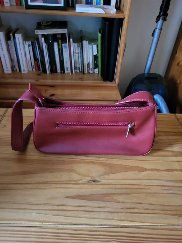 Sac à main rouge, Ophalen of Verzenden, Gebruikt, Rood, Handtas