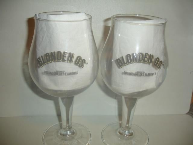 Bierglas Blonden Os, brij. Bourgogne des Flandres, Enlèvement ou Envoi, Neuf, Verre ou Verres, Autres marques