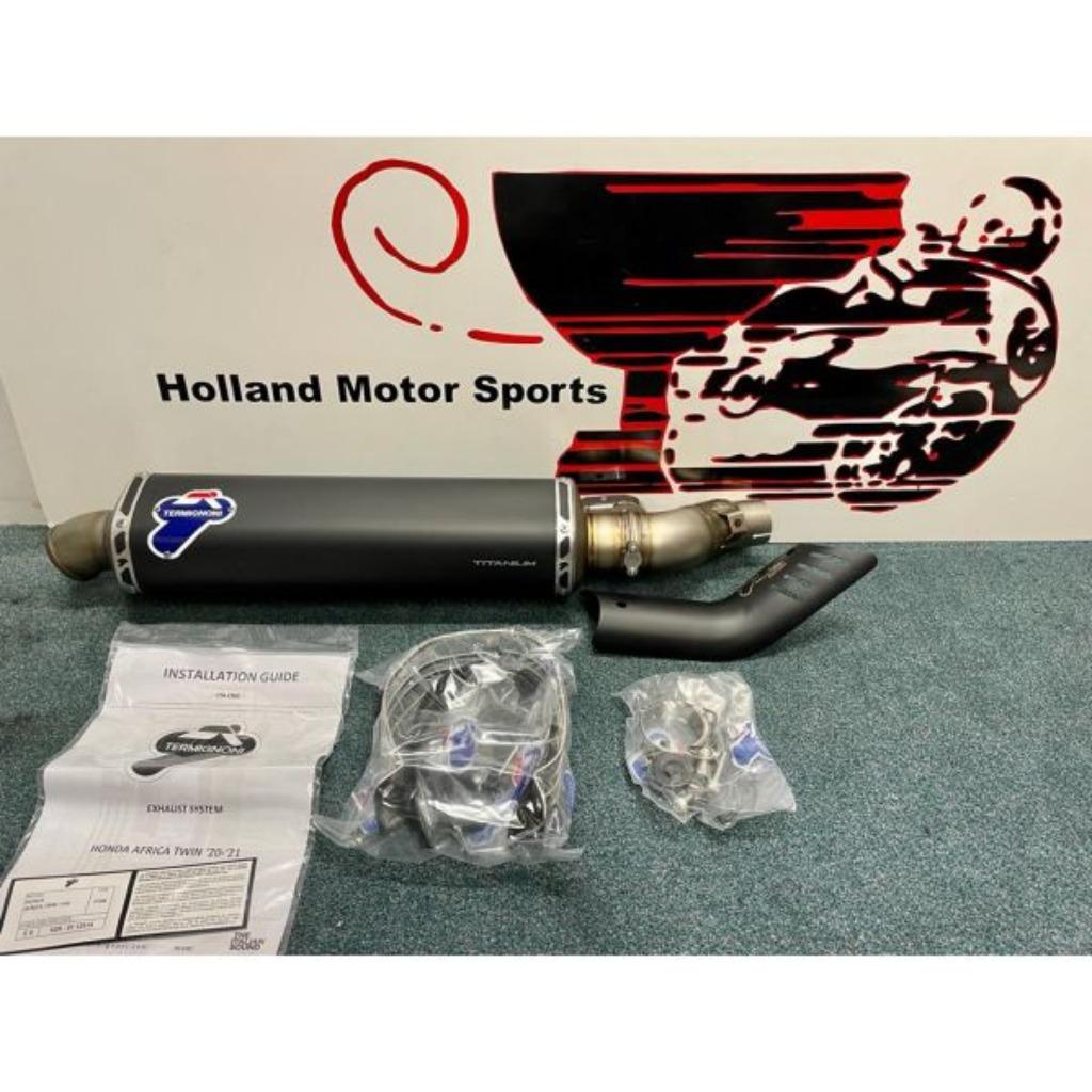 Honda Africa Twin 1100 Termignoni uitlaat demper titanium, Motoren, Ophalen of Verzenden, Nieuw