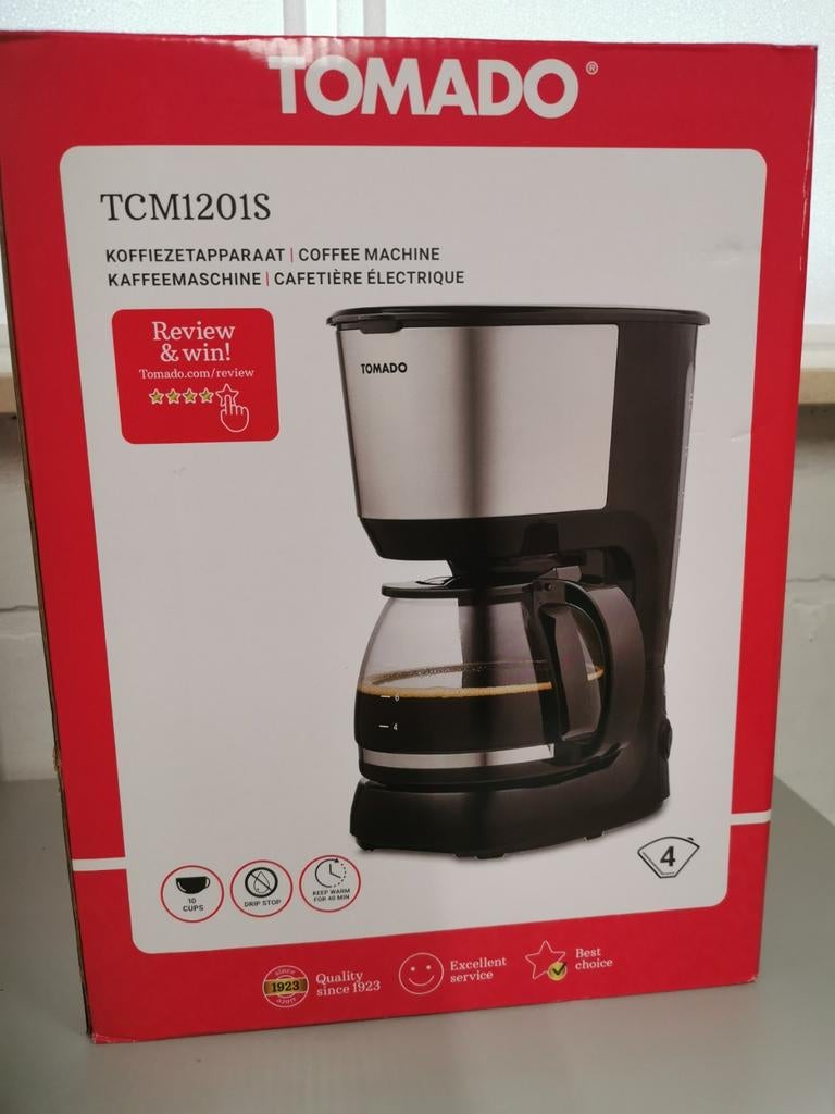 Cafetière 10 sachets, Electroménager, Enlèvement ou Envoi, Café moulu, Neuf, 4 à 10 tasses