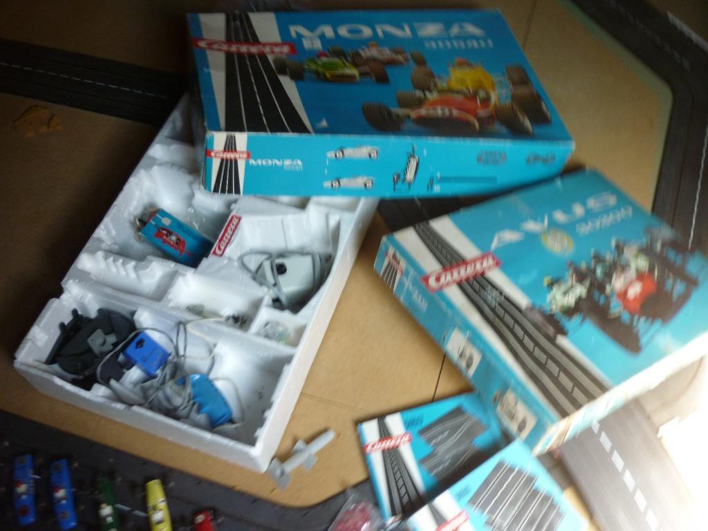 lot circuit Carrera 132. Vintage!, Hobby & Loisirs créatifs, Voitures miniatures | 1:32, Utilisé, Enlèvement