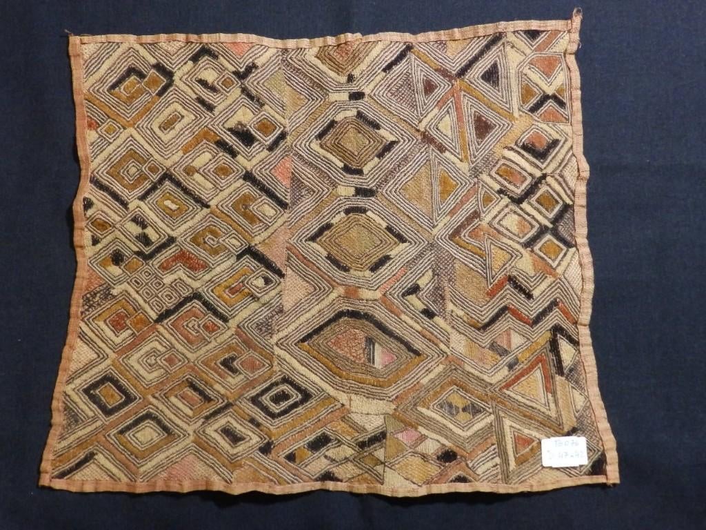 Art Africain - Tissés velours Shoowa Kuba Congo Kasaï, Antiquités & Art, Enlèvement