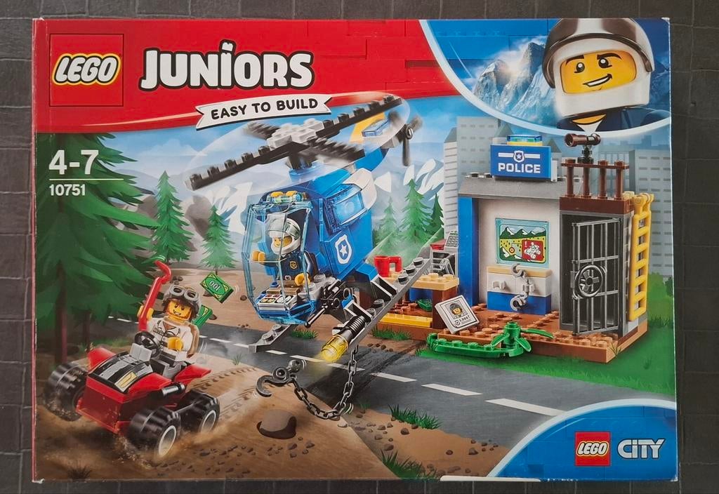 Lego JUNIORS politiehelikopter setje, Kinderen en Baby's, Speelgoed | Duplo en Lego, Ophalen, Lego