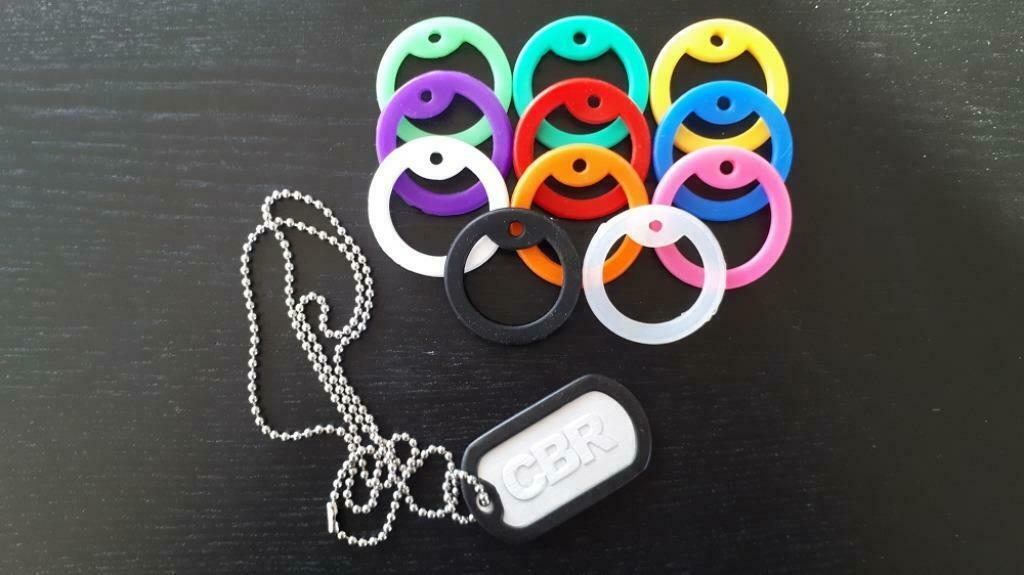 PROMO -50% - Plaque signalétique moto Dogtag Honda CBR, Motos, Accessoires | Autre, Neuf, Enlèvement ou Envoi