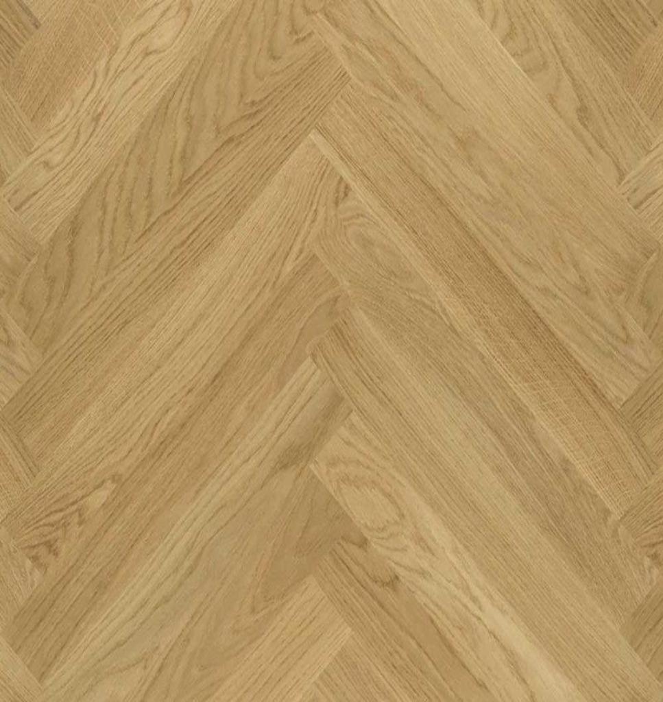 Eikenparket - gebroken stok - natuurlijke lak - 59,44€/m², 75 m² of meer, Nieuw, Bâton Rompu, Ophalen