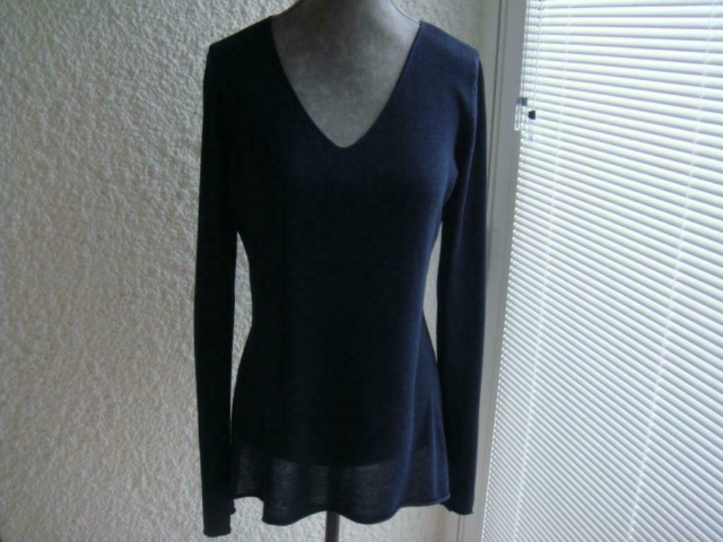 Pull . Marque: "Senes Paris".bleu foncé. T.38, "Senes Paris, Ophalen of Verzenden, Gedragen, Blauw
