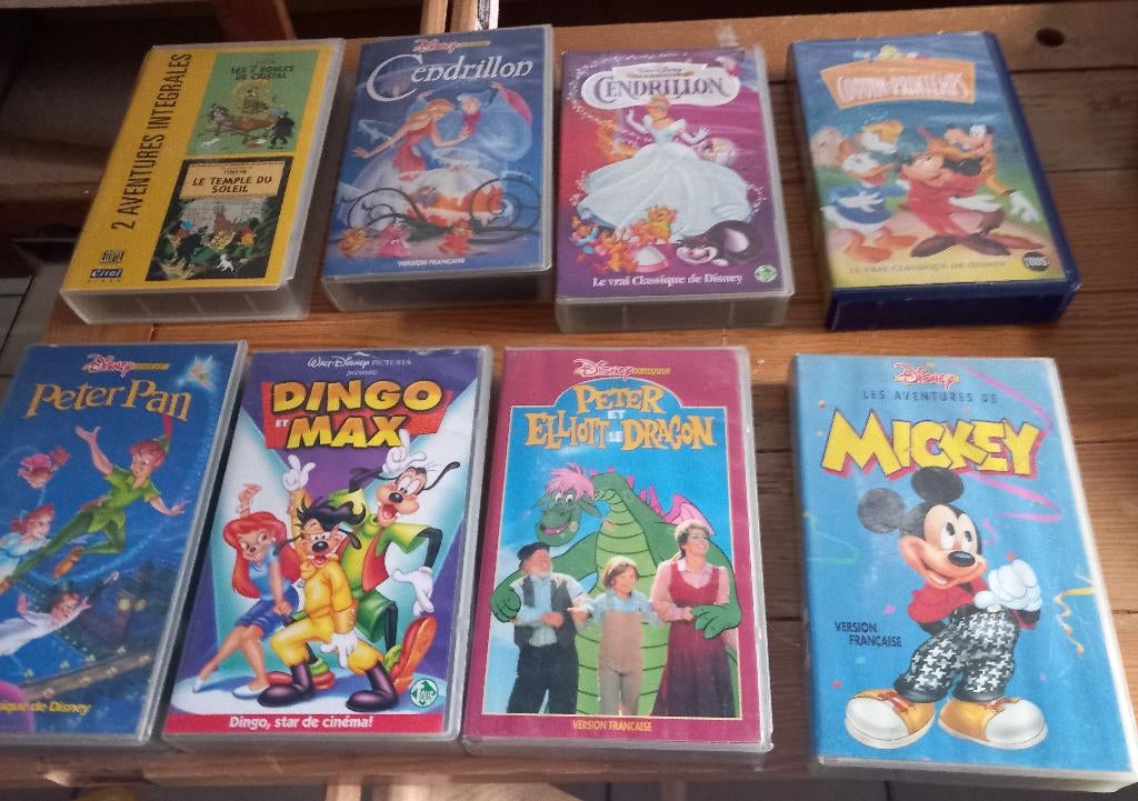 cassettes VHS, CD & DVD, À partir de 6 ans, Enlèvement, Utilisé, Autres genres