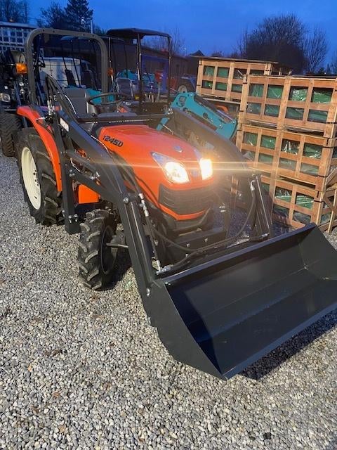 kubota t245d met voorlader perfecte staat, Enlèvement