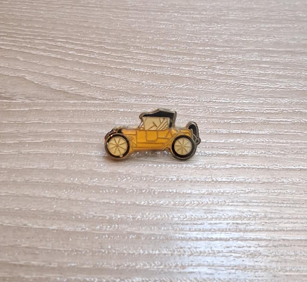 PIN - OLDTIMER - AUTO - VOITURE, Envoi, Utilisé, Transport, Insigne ou Pin's
