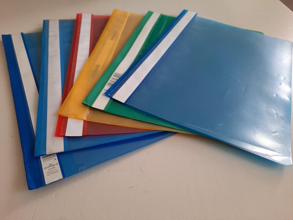 kantoormapjes / 6 stuks, Enlèvement, Utilisé