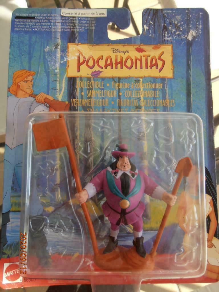 Figurine "Gouverneur John Ratcliffe" de Pocahontas – MATTEL, Collections, Statues & Figurines, Comme neuf, Humain, Enlèvement ou Envoi