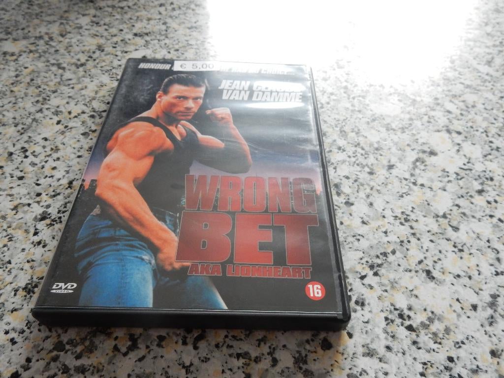 nr.2210- Dvd: wrong bet - actie, Vanaf 16 jaar, Ophalen of Verzenden, Actie