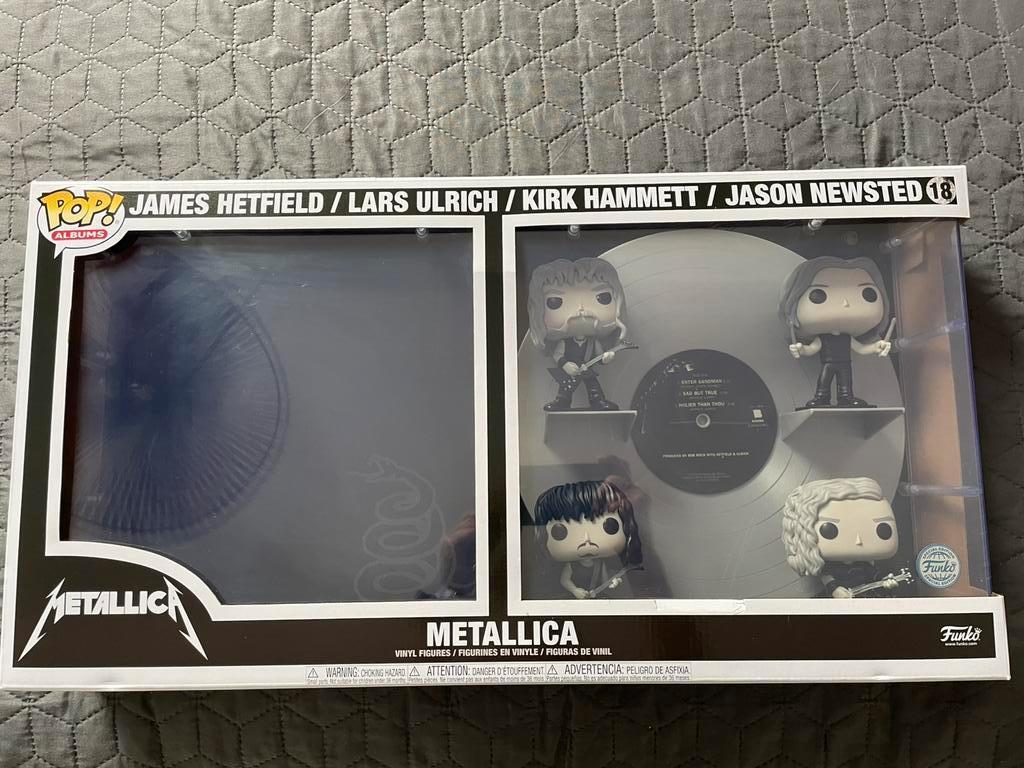 Funko Popboxset - Metallica - Zwart Album, Ophalen, Nieuw, Pop, Beeldje of Miniatuur
