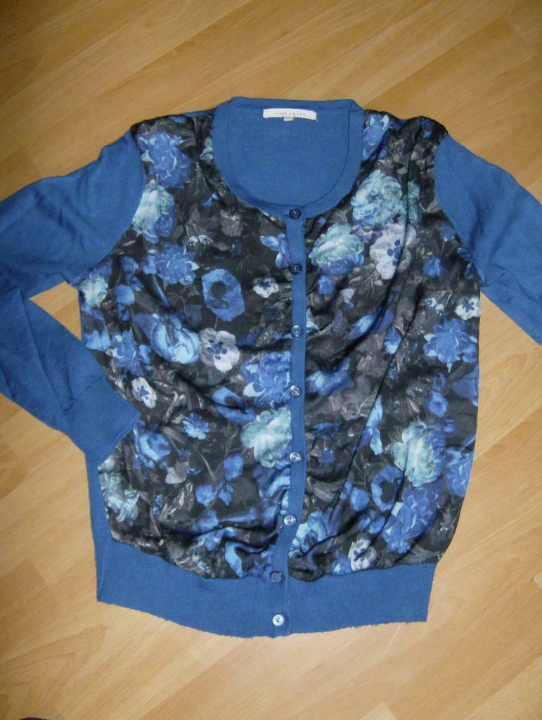gilet blauw merk lola & liza - maat 38, Taille 38/40 (M), Enlèvement ou Envoi, Lola & Liza, Porté