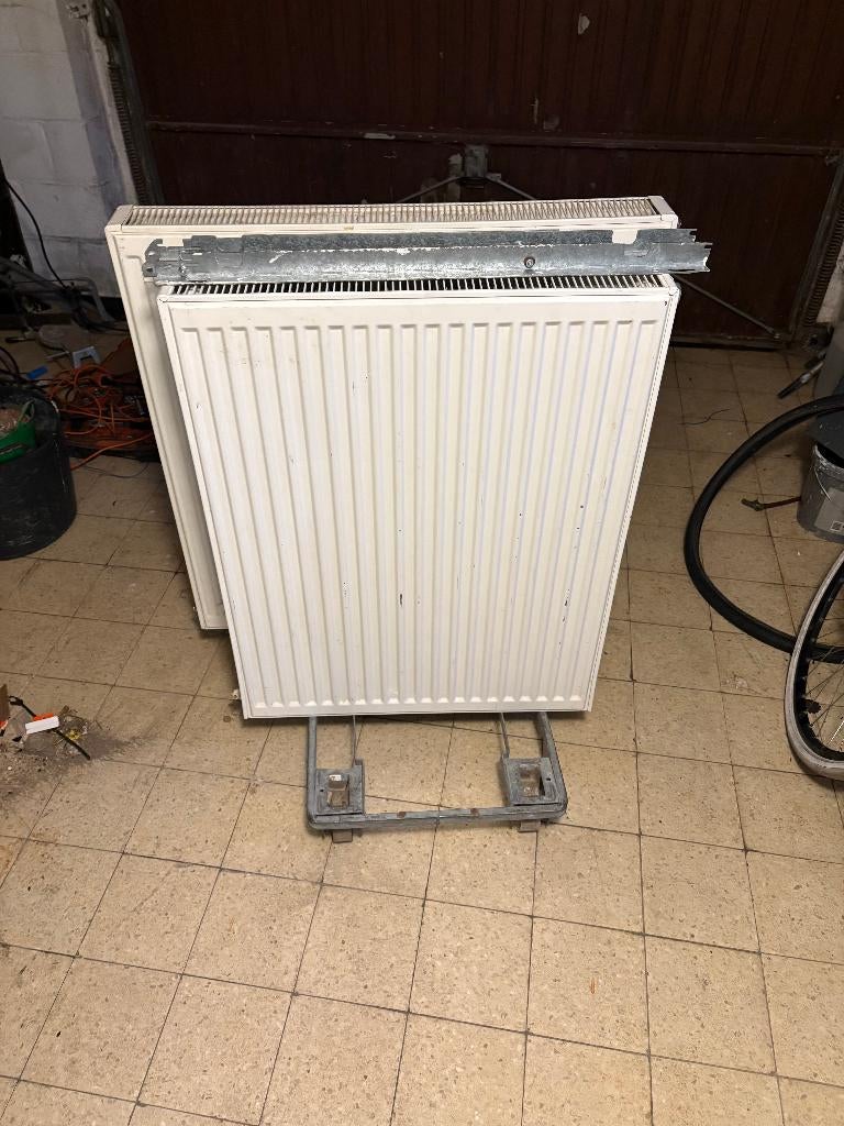 2x Radiator T22 (90x90x1) T33 (70x90x15), Ophalen, Gebruikt, Radiator, 60 tot 150 cm